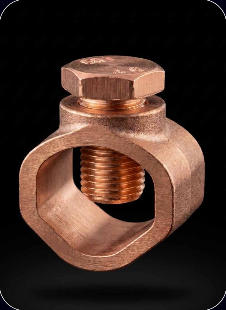Copper Rod Clamp