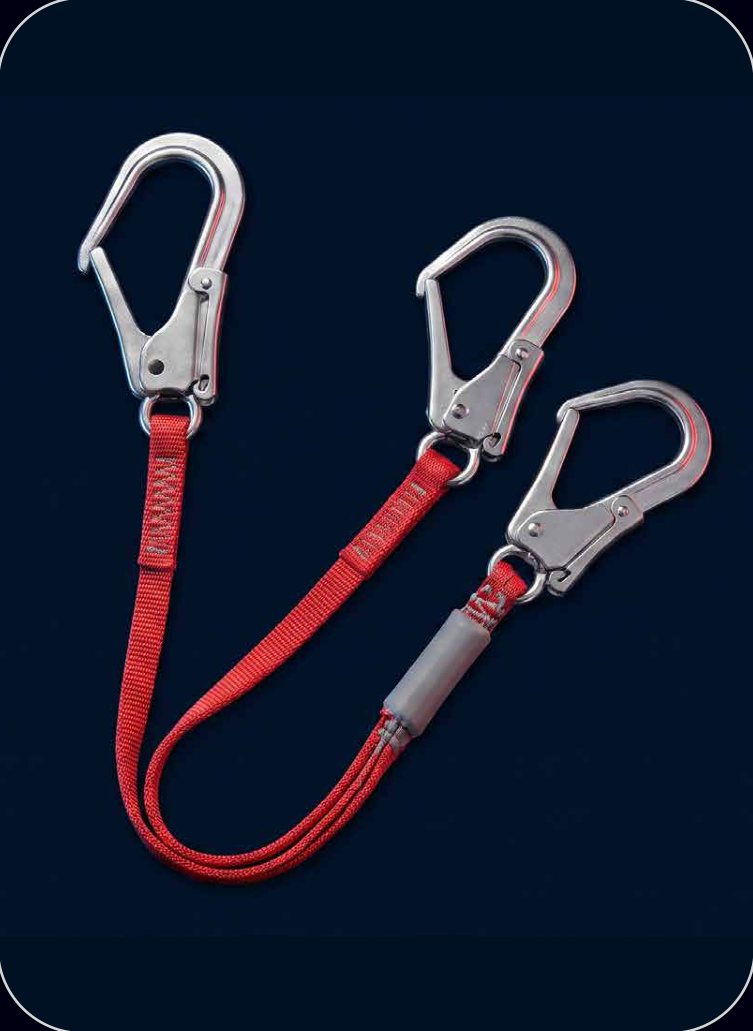 Twin-Leg Shock Absorbing Lanyard
