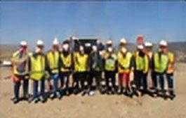 The AST and TAWAL project team on site